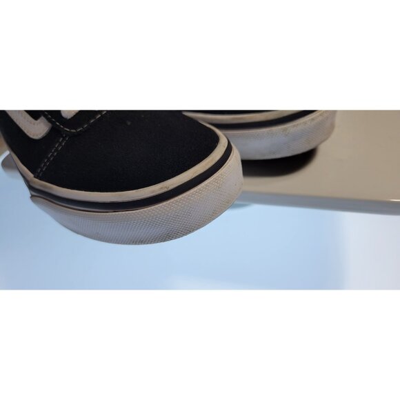 VANS Old School Sk8 Low Top Youth's Size 4 Skate Shoes Black White *See desc - Picture 10 of 12